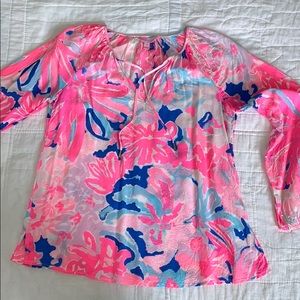 Lilly Pultizer 🌸 Willa  top size M